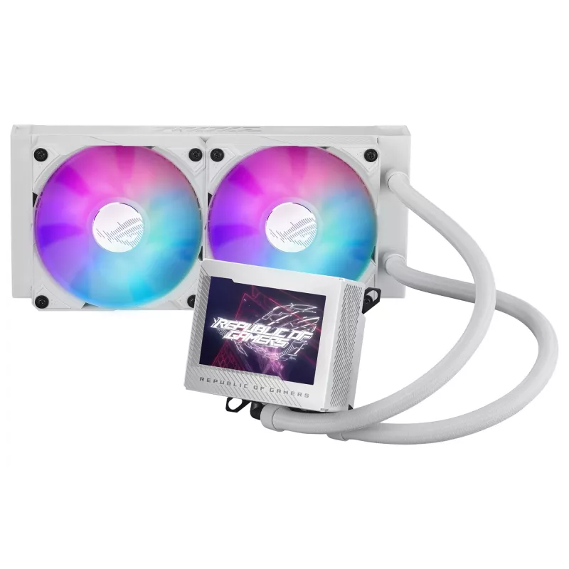 Refrigeração líquida All-in-One para processador ASUS ROG RYUJIN III 240 ARGB White Edition 12 cm 1 unid.