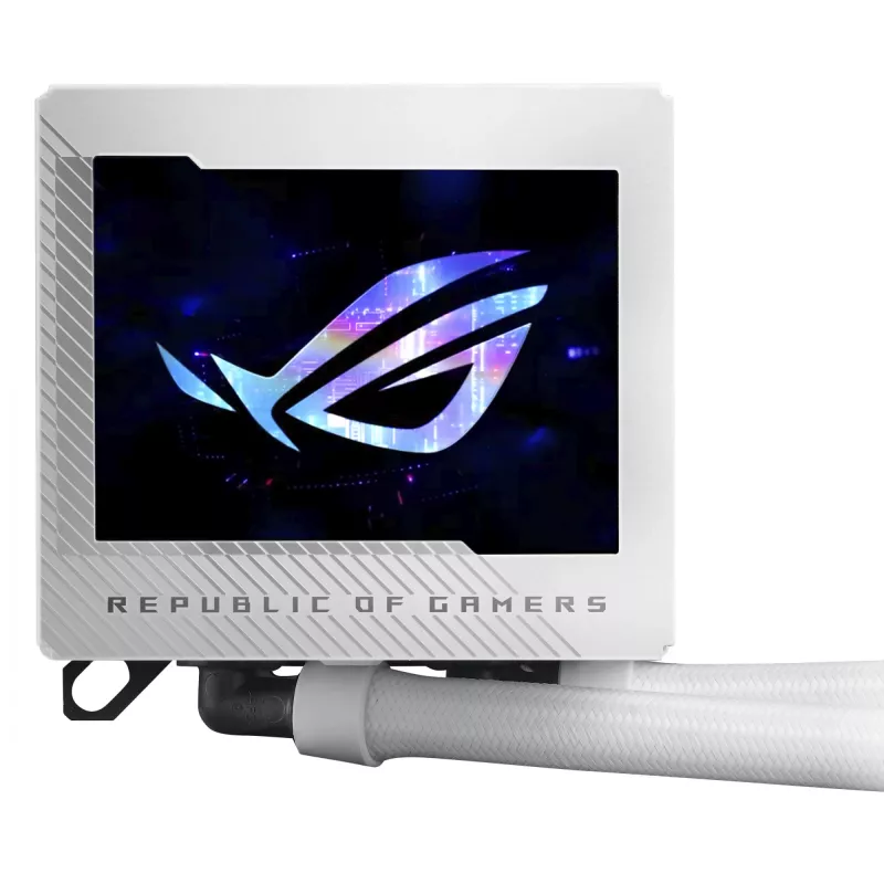 Refrigeração líquida All-in-One para processador ASUS ROG RYUJIN III 240 ARGB White Edition 12 cm 1 unid.