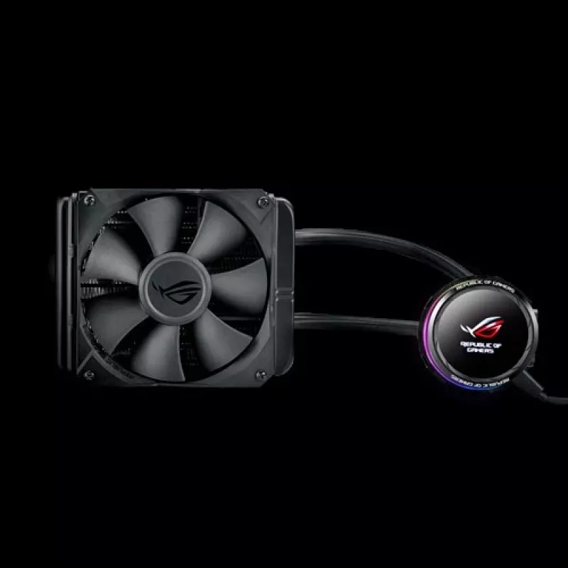 Arrefecedor líquido all-in-one de processador ASUS ROG RYUO 120 12 cm preto 1 unid.