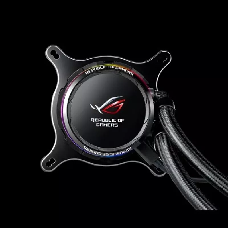 Arrefecedor líquido all-in-one de processador ASUS ROG RYUO 120 12 cm preto 1 unid.