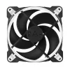 ARCTIC BioniX P120 (branco) – Ventoinha de gaming de 120 mm otimizada para pressão com PWM PST