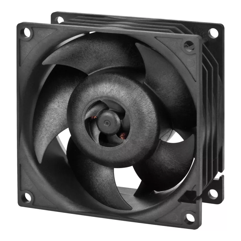 ARCTIC S8038-10K - Ventoinha para servidor de 80 mm, ventoinha, 8 cm, 173,3 m³/h, preto