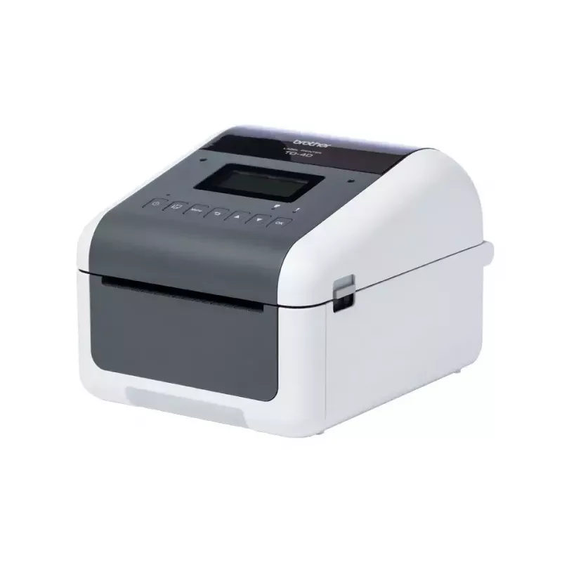 Impressora de etiquetas Brother TD-4550DNWBFC térmica direta 300 x 300 DPI 152 mm/seg com fios e sem fios Ethernet LAN Wi-Fi Bluetooth