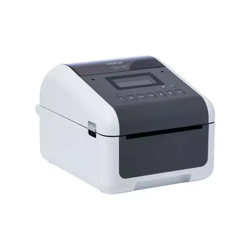 Impressora de etiquetas Brother TD-4550DNWBFC térmica direta 300 x 300 DPI 152 mm/seg com fios e sem fios Ethernet LAN Wi-Fi Bluetooth