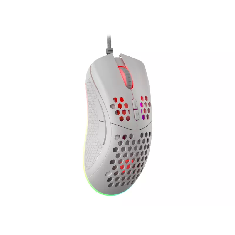 Rato GENESIS Krypton 555 gaming para destro USB Type-A ótico 8000 DPI