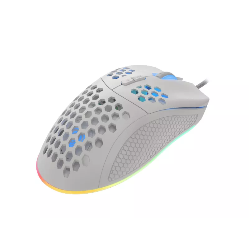 Rato GENESIS Krypton 555 gaming para destro USB Type-A ótico 8000 DPI