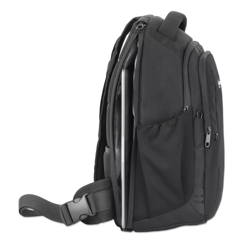 Manhattan Amsterdam 440578 mala de ombro / mochila para portátil de 13,3 polegadas, preto