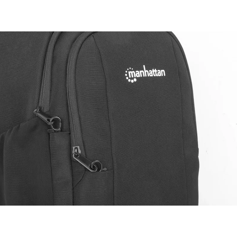 Manhattan Amsterdam 440578 mala de ombro / mochila para portátil de 13,3 polegadas, preto