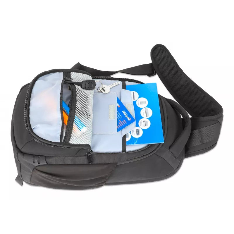 Manhattan Amsterdam 440578 mala de ombro / mochila para portátil de 13,3 polegadas, preto