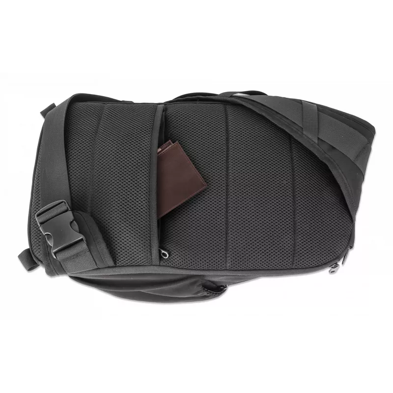 Manhattan Amsterdam 440578 mala de ombro / mochila para portátil de 13,3 polegadas, preto
