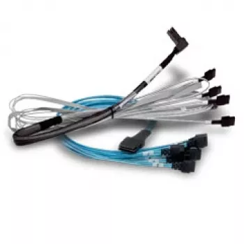 Cabo BROADCOM X8 Sff-8654 para oito U.3 Sff-8639 1m