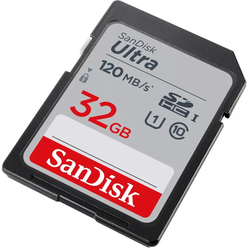 WESTERN DIGITAL SanDisk Ultra 32GB Cartão de memória SDHC Classe 10 UHS-I 120 MB/s pack de 3 (SDSDUN4-032G-GN6IM)