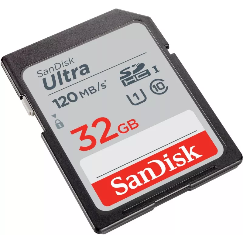 WESTERN DIGITAL SanDisk Ultra 32GB Cartão de memória SDHC Classe 10 UHS-I 120 MB/s pack de 3 (SDSDUN4-032G-GN6IM)