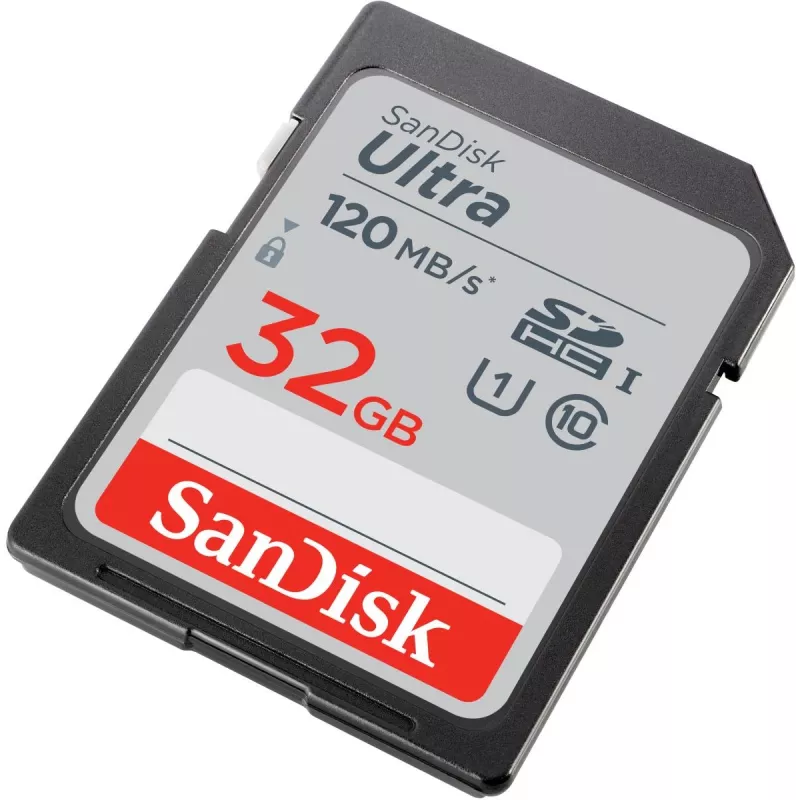 WESTERN DIGITAL SanDisk Ultra 32GB Cartão de memória SDHC Classe 10 UHS-I 120 MB/s pack de 3 (SDSDUN4-032G-GN6IM)