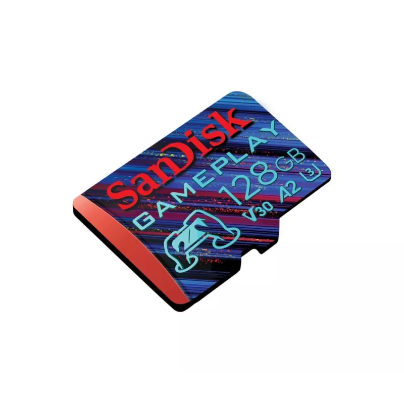 SanDisk GamePlay cartão microSDXC UHS-I, 128 GB, leitura 190 MB/s, escrita 130 MB/s