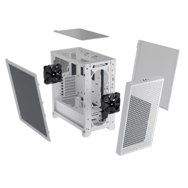 Caixa de PC mid-tower CORSAIR – 3000d Airflow – branco