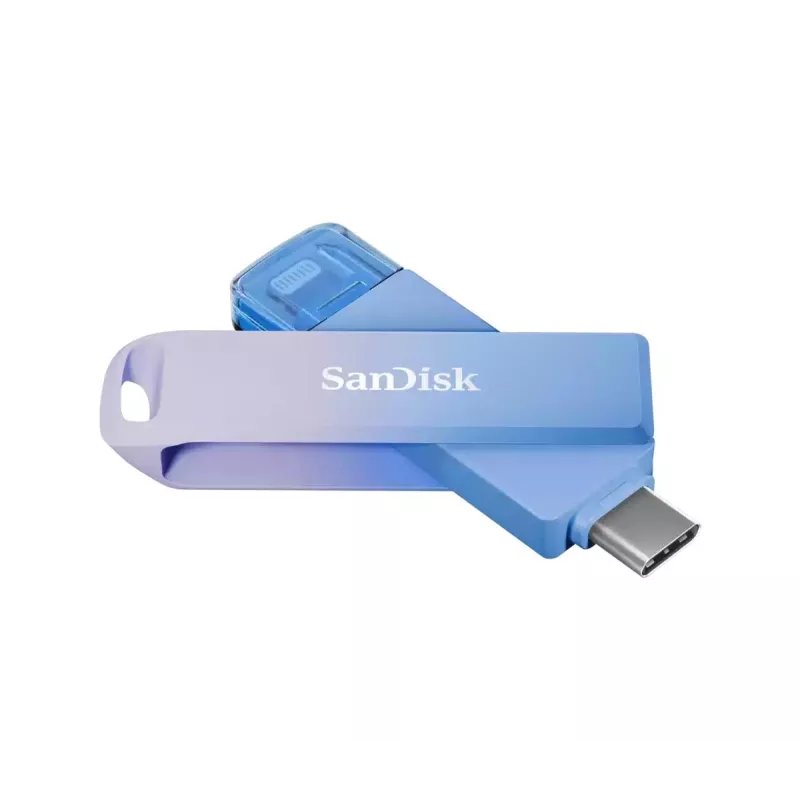 WESTERN DIGITAL SanDisk Creator Phone Drive – 256 GB Pen USB – USB-C/Lightning – azul