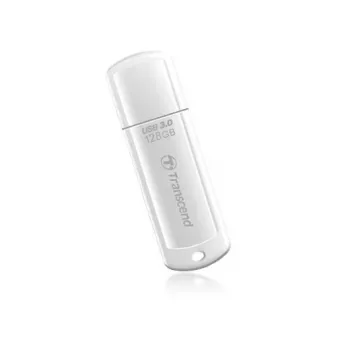 TRANSCEND Jetflash 730 - 128GB Pen USB - USB 3.0 - branco