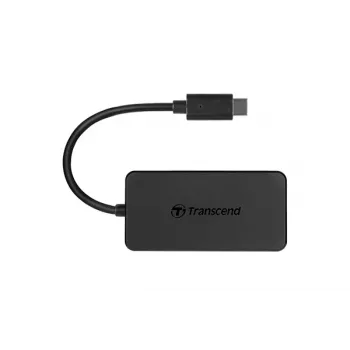 TRANSCEND USB Hub2c Type-C Hub de 4 portas