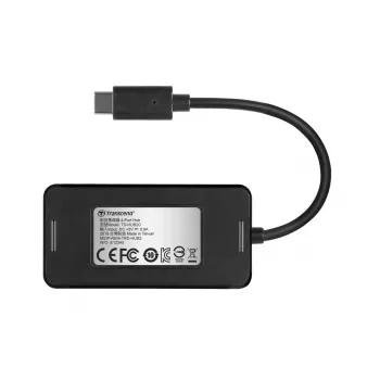 TRANSCEND USB Hub2c Type-C Hub de 4 portas