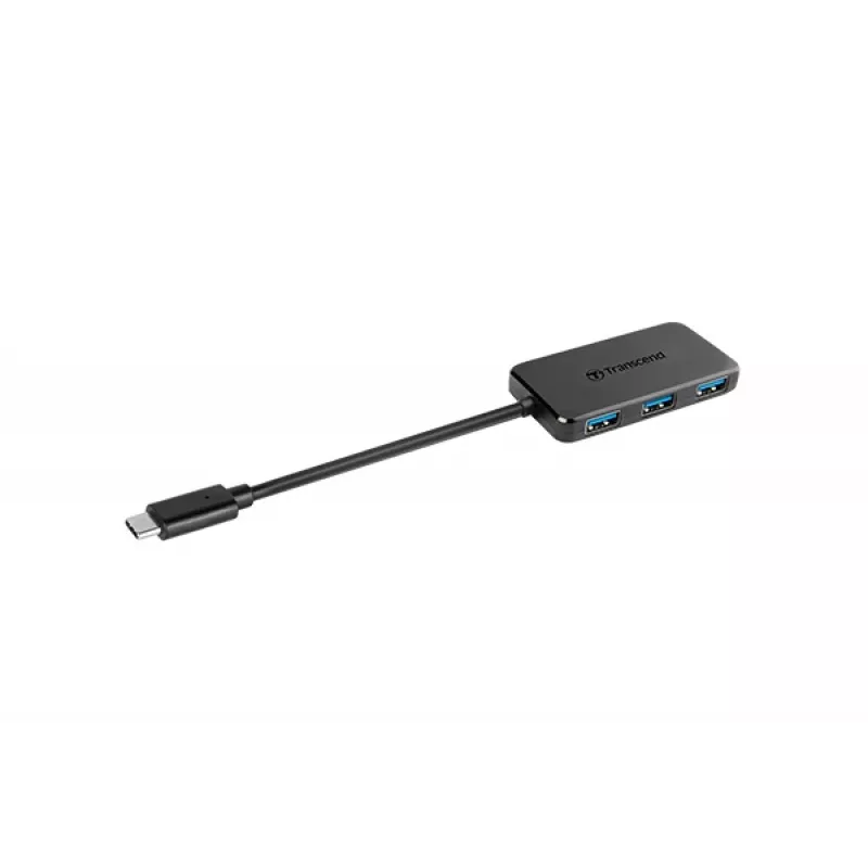 TRANSCEND USB Hub2c Type-C Hub de 4 portas