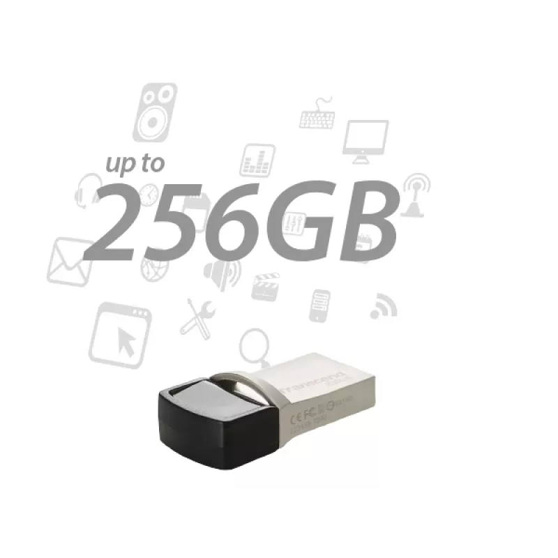 TRANSCEND Jetflash 890 - 256GB Pen USB - USB 3.1 / tipo C