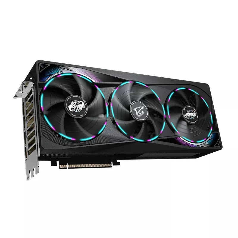 Placa gráfica GIGABYTE AORUS GeForce RTX 5070 MASTER 12G - 12GB GDDR7, 192bit, PCI-E 5.0, 2715 MHz frequência do núcleo, 3 x DP 2.1a, 1 x HDMI 2.1b, NVIDIA DLSS 4, GV-N5070AORUS M-12GD