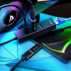 SHARKOON Hub USB - 3-Port USB 3.2 Gen 1 alumínio + Ethernet preto