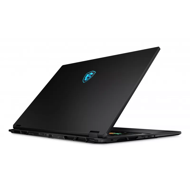 MSI Stealth 18 HX AI A2XWIG-042 portátil gaming, 18 polegadas UHD+ 3840x2400 120 Hz, Intel Core Ultra 9 275HX, 64 GB DDR5, 2 TB SSD, NVIDIA GeForce RTX 5080, Wi-Fi 7 (802.11be), Bluetooth, Windows 11 Pro, preto