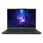 Portátil MSI Stealth A16 AI+ A3XWIG-043 AMD Ryzen AI 9 HX 370 40,6 cm (16 polegadas) Quad HD+ 32 GB LPDDR5x-SDRAM 2 TB SSD NVIDIA GeForce RTX 5080 Wi-Fi 7 (802.11be) Windows 11 Home preto