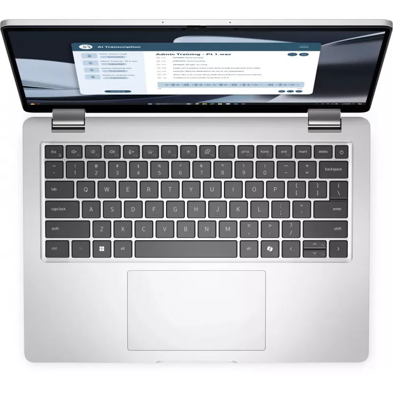 Portátil DELL Pro 14 Plus PB14255 Copilot+ PC AMD Ryzen™ 5 PRO 230 35,6 cm (14 polegadas) Full HD+ 16 GB LPDDR5x-SDRAM 512 GB SSD Wi-Fi 7 (802.11be) Windows 11 Pro alemão alumínio