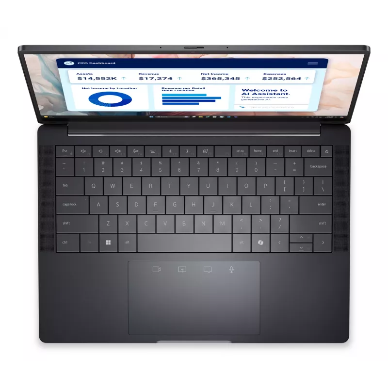 Portátil DELL Pro 13 Premium PA13250 13,3 inch Intel Core Ultra 7 16GB 512GB Intel Arc Windows 11 Pro