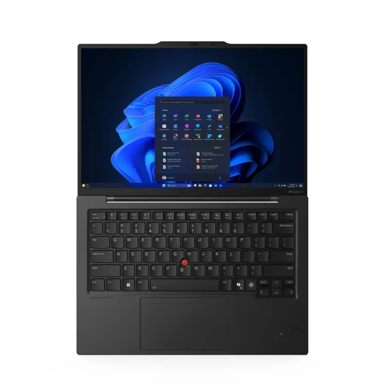Lenovo ThinkPad X1 Carbon Gen 13 Aura Edition portátil, Intel Core Ultra 5 225U, 35,6 cm (14 polegadas) WUXGA IPS, 16 GB LPDDR5x-SDRAM, 512 GB SSD, Intel Graphics, Wi-Fi 6E, Windows 11 Pro, teclado alemão, preto