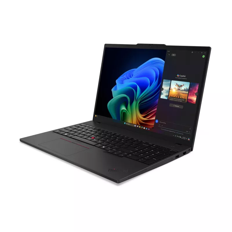Lenovo ThinkPad T16 Gen 4 (AMD) Copilot+ PC portátil, AMD Ryzen AI 7 PRO 350, 40,6 cm (16 polegadas) WUXGA IPS, 32 GB DDR5-SDRAM, 1 TB SSD, AMD Radeon 860M, Windows 11 Pro, teclado alemão, preto