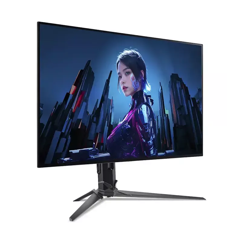 Acer Predator X32X3BMIIPHUZX monitor de computador de 31,5 polegadas, 4K UHD QD-OLED 3840x2160, 240 Hz, 0,01 ms, USB-C, AMD FreeSync Premium, altifalantes, VESA, altura ajustável, preto