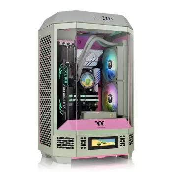 Caixa de PC Thermaltake Tower 300 Matcha Plum Micro Tower