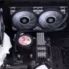 Refrigeração líquida All-in-One Thermaltake CL-W322-PL12GM-B 12 cm Preto Cinzento 2500 rpm 72,69 m³/h