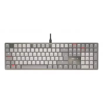 Teclado CHERRY KC 500 MX LP Home/Office USB QWERTZ Alemão Cinzento