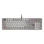 Teclado CHERRY KC 500 MX LP Home/Office USB QWERTZ Alemão Cinzento