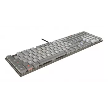 Teclado CHERRY KC 500 MX LP Home/Office USB QWERTZ Alemão Cinzento
