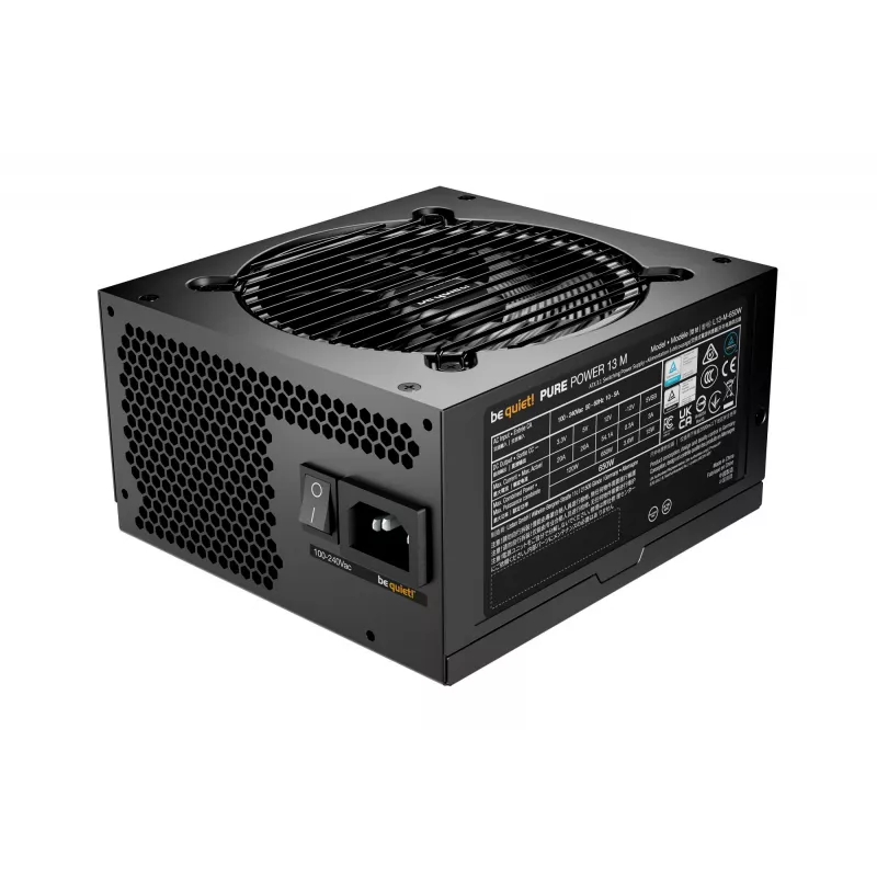 be quiet! Pure Power 13 M | Fonte de alimentação 650W 20+4-Pin ATX ATX preto