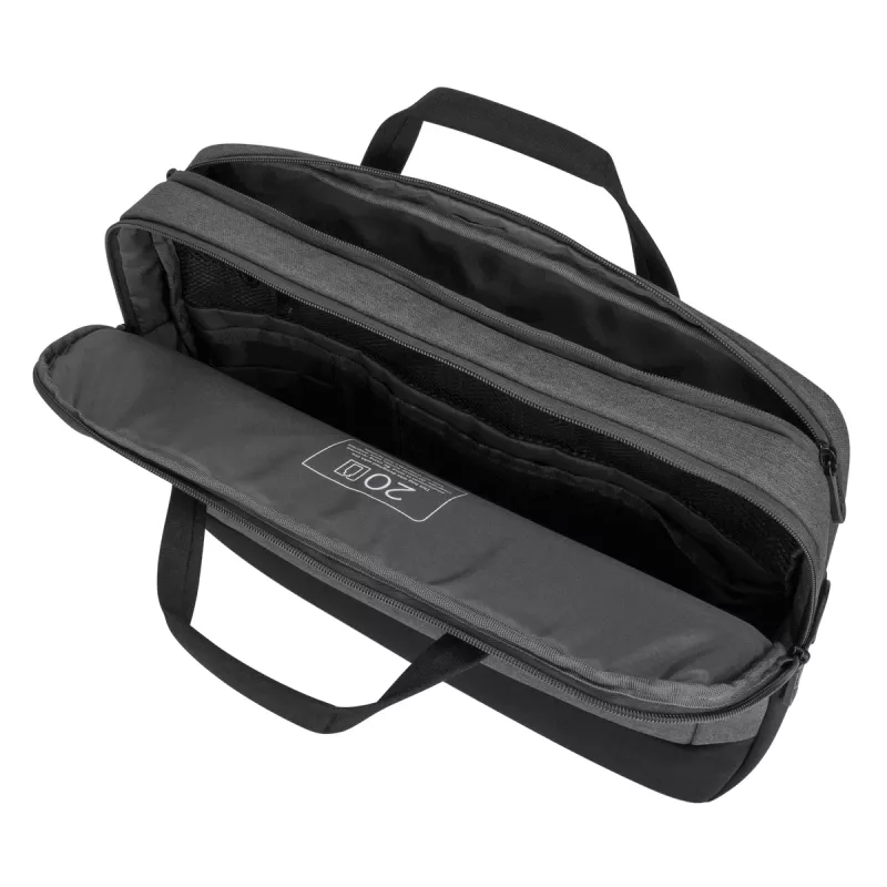 Targus CypressEco 39,6 cm (15,6 polegadas) pasta preto, cinzento