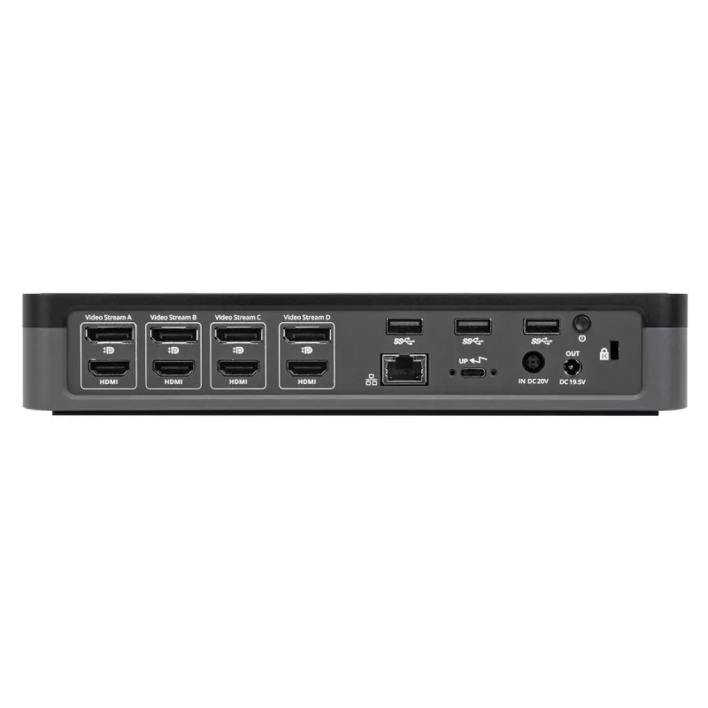 Targus DOCK570EUZ Docking station para portátil/replicador de portas com fios preto