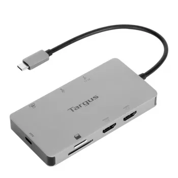 Targus DOCK423EU Docking station para portátil/replicador de portas com fios USB 3.2 Gen 1 (3.1 Gen 1) Type-C prateado