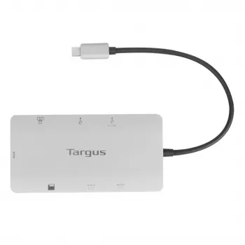Targus DOCK423EU Docking station para portátil/replicador de portas com fios USB 3.2 Gen 1 (3.1 Gen 1) Type-C prateado