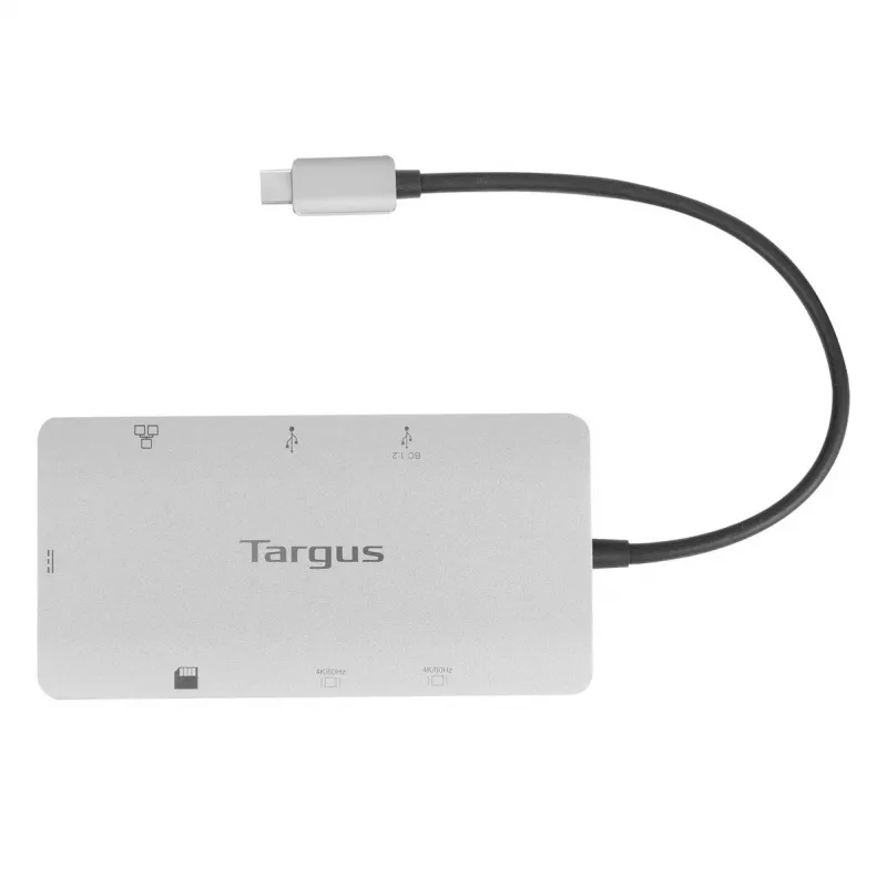 Targus DOCK423EU Docking station para portátil/replicador de portas com fios USB 3.2 Gen 1 (3.1 Gen 1) Type-C prateado