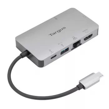 Docking station Targus DOCK419 com fios USB 3.2 Gen 1 Type-C cinzento