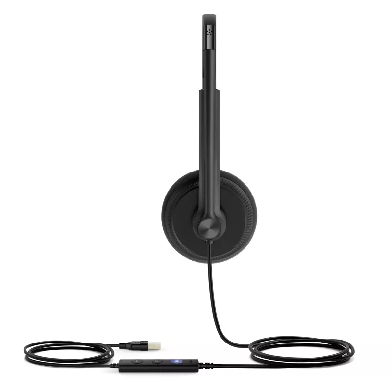 Yealink UH34 Lite Dual Teams Headset, com fios, 20 - 20000 Hz, escritório/call center, 110 g, headset, preto