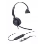 Yealink UH42 Mono Teams USB-C/A headset, com fios, chamadas/música, 20 - 20000 Hz, 116 g, headset, preto