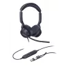 Yealink UH46 Dual UC USB-C/A headset, com fios, 20 - 20000 Hz, escritório/call center, 166 g, headset, preto